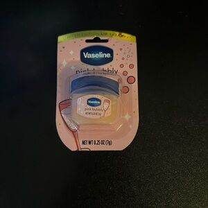Vaseline Pink Bubbly Lip Therapy Limited Edition .25 Oz Moisturizer Shimmer Balm